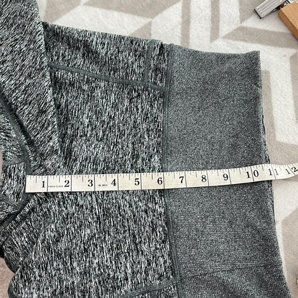 Athleta Exhale Heel Tight Stash‎ Pocket Heather Black Size Small - Picture 11 of 12